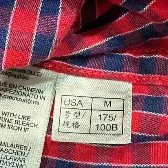 Brooks Brothers 346 Mens Sports ShortSleeve Shirt 100% Cotton Sz Medium Check - Picture 6 of 14